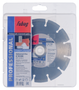 Алмазный отрезной диск FUBAG Универсальный Про (Universal Pro) D150 мм / 22,2 мм в Липецке фото