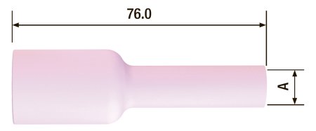 FUBAG Сопло керамическое для газовой линзы №7L ф11 FB TIG 17-18-26 (2 шт.) в Липецке фото