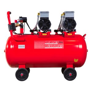 Компрессор воздушный безмасляный малошумный FUBAG OLS 500/100 CM2х2 + Набор пневмоинструмента (5 предметов) в ПОДАРОК в Липецке фото