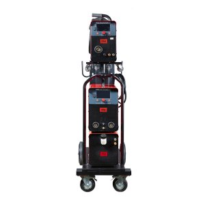 Полуавтомат сварочный FUBAG XMIG 500T DW PULSE  + подающий механизм DRIVE XMIG DW PULSE  + горелка FB 550W 3m  + блок жидкостного охлаждения Cool XMIG  + шланг-пакет 5 метров 95 мм2 14 pol с жидкостным охлаждением + тележка XM в Липецке фото