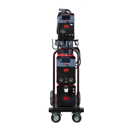 Полуавтомат сварочный FUBAG XMIG 500T DW PULSE  + подающий механизм DRIVE XMIG DW PULSE  + горелка FB 550W 3m  + блок жидкостного охлаждения Cool XMIG  + шланг-пакет 5 метров 95 мм2 14 pol с жидкостным охлаждением + тележка XM в Липецке фото