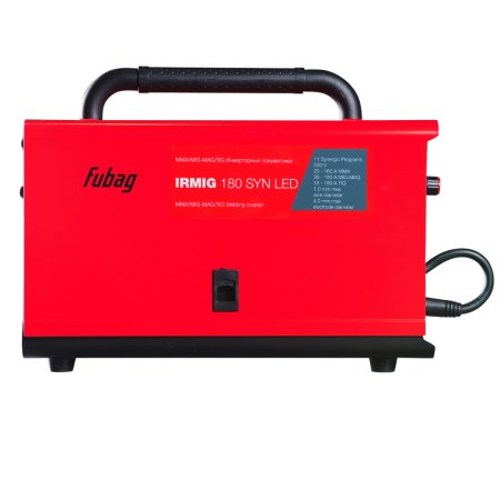 Полуавтомат сварочный инверторный FUBAG IRMIG 180 SYN LED с горелкой 250 А в комплекте в Липецке фото