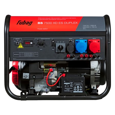 Бензиновый генератор FUBAG BS 7500 XD ES DUPLEX в Липецке фото