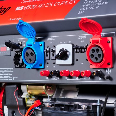Бензиновый генератор FUBAG BS 8500 XD ES DUPLEX для одно и трехфазного режимов работы в Липецке фото