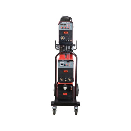 Полуавтомат сварочный FUBAG INMIG 500T DW SYN + подающий механизм DRIVE INMIG DW SYN + шланг-пакет 5 метров 70 мм2 14 pol с жидкостным охлаждением для INMIG 500T DW SYN + горелка FB 500 3m + блок жидкостного охлаждения Cool 70 + тележка для аппаратов в Липецке фото