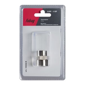 FUBAG Переходник 3/8 дюйма F - 1/2 дюйма F, блистер 1 шт в Липецке фото