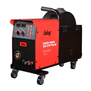 Сварочный полуавтомат_INMIG 500T DW SYN PULSE (арт. 31443) + Подающий механизм DRIVE INMIG DW SYN PULSE (41105) + Горелка FB 550W 3m (31652) + Блок жидкостного охлаждения Cool 70__для арт. 31406_31443_31453_31455_31456_31457_31454 (31409) + Тележка_для ар в Липецке фото