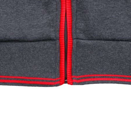 Серо-красная толстовка Fubag с капюшоном  размер XL в Липецке фото