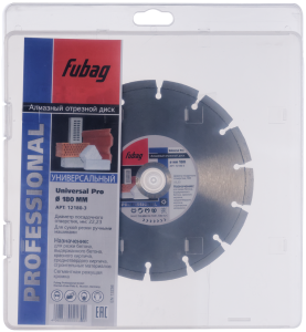 Алмазный отрезной диск FUBAG Универсальный Про (Universal Pro) D180 мм / 22,2 мм в Липецке фото
