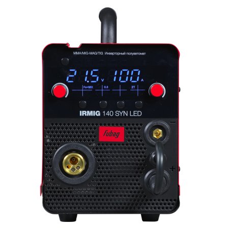 Полуавтомат сварочный инверторный FUBAG IRMIG 140 SYN LED с горелкой 150 А в комплекте в Липецке фото