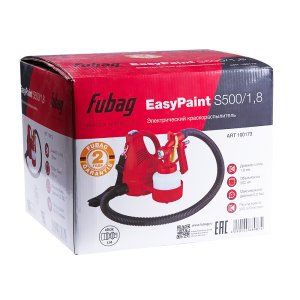 FUBAG Электрический краскораспылитель EasyPaint S500/1.8 с верхним бачком в Липецке фото