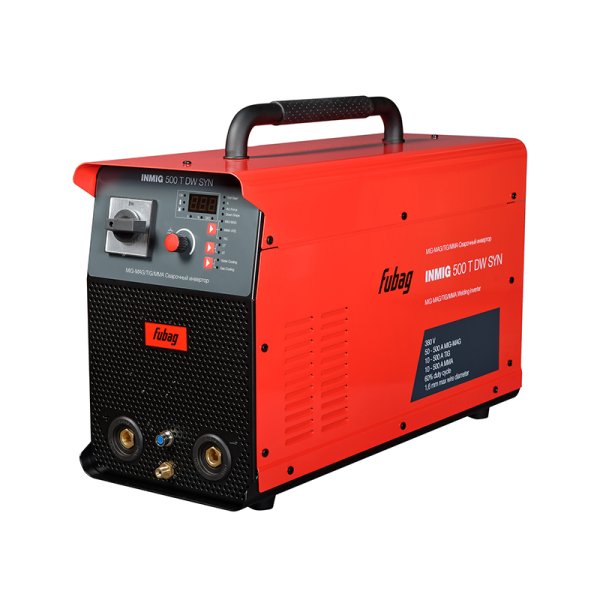 Полуавтомат сварочный FUBAG INMIG 500T DW SYN + подающий механизм DRIVE INMIG DW SYN + шланг-пакет 5 метров 70 мм2 14 pol с жидкостным охлаждением для INMIG 500T DW SYN + горелка FB 500 3m + блок жидкостного охлаждения Cool 70 + тележка для аппаратов в Липецке фото