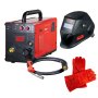 Полуавтомат сварочный FUBAG IRMIG 180 (31 432) + горелка FB 250 3m ( FB 250 Ergo 3m) (38443) + маска сварщика Хамелеон IR 9-13N S (38072) + сварочные краги на подкладке красные FWGN 10R (641180)  в Липецке фото