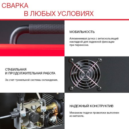 Полуавтомат сварочный FUBAG IRMIG 180 SYN с горелкой 250 А 3 м в комплекте в Липецке фото