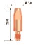 FUBAG Контактный наконечник M6х28 мм ECU D=0.6 мм (10 шт.) в Липецке фото