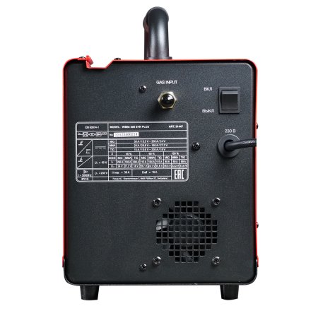 Полуавтомат сварочный FUBAG IRMIG 208 SYN PLUS (31447) + маска сварщика Хамелеон IR 9-13N S (38072) + сварочные краги на подкладке красные FWGN 10R (641180) в Липецке фото