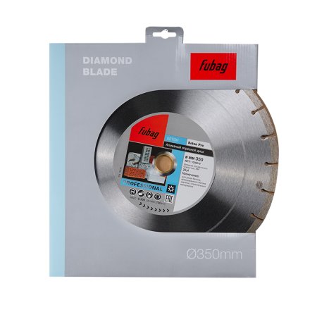 Алмазный диск FUBAG Beton Pro диам. 350/25.4 в Липецке фото