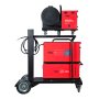 Полуавтомат сварочный FUBAG XMIG 500T DW PULSE  + подающий механизм DRIVE XMIG DW PULSE  + горелка FB 550W 3m  + блок жидкостного охлаждения Cool XMIG  + шланг-пакет 5 метров 95 мм2 14 pol с жидкостным охлаждением + тележка XM в Липецке фото