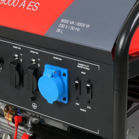 Бензиновый генератор FUBAG BS 9000 A ES с электростартером и коннектором автоматики в Липецке фото
