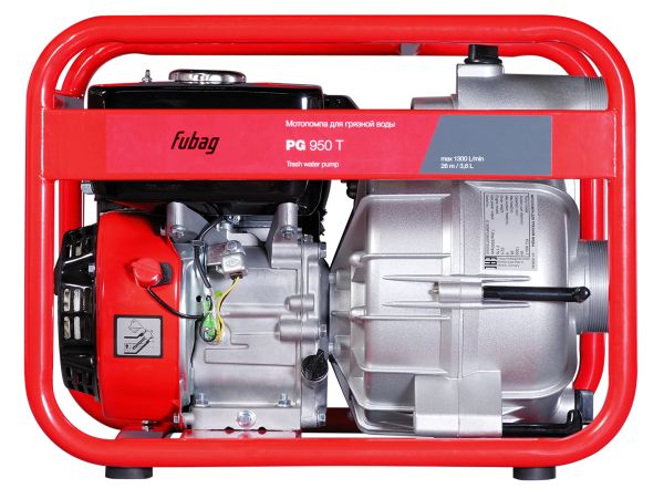 FUBAG Бензиновая мотопомпа для сильнозагрязненной воды PG 950 T в Липецке фото