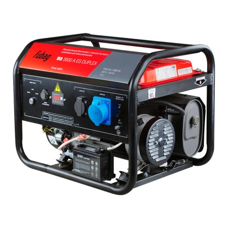 Бензиновый генератор FUBAG BS 3500 A ES DUPLEX в Липецке фото